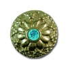 rl1022 Blue Zircon Bracelet Slide 