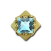 rl1025 Blue Topaz Bracelet Slide 