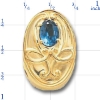 80789 Blue Topaz Bracelet Slide 