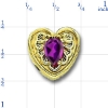 81008 Amethyst Bracelet Slide 