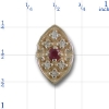 81017 Ruby Bracelet Slide 