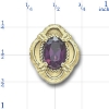 81035 Garnet Bracelet Slide 