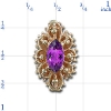 a6819 Amethyst Bracelet Slide 