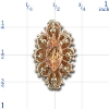 a6819 Citrine Bracelet Slide 