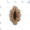a6819 Garnet Bracelet Slide 