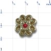 ale1038 Ruby Bracelet Slide 