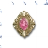 80883 Pink Tourmaline Bracelet Slide 