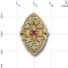 80881 Ruby Bracelet Slide 