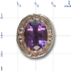 80884 Amethyst Bracelet Slide 
