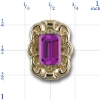 80904 Amethyst Bracelet Slide 