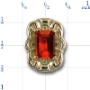 80904 Garnet Bracelet Slide 