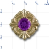 81020 Amethyst Bracelet Slide 