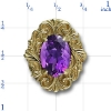 81030 Amethyst Bracelet Slide 
