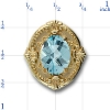 81005 Aquamarine Bracelet Slide 
