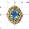 81005 Blue Topaz Bracelet Slide 