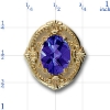 81005 Tanzanite Bracelet Slide 