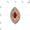 80886 Ruby Bracelet Slide 