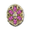 r9527 Pink Sapphire Bracelet Slide 