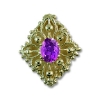 ra6893 Amethyst Bracelet Slide 