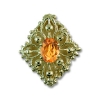 ra6893 Citrine Bracelet Slide 