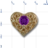 rhrt6 Amethyst Bracelet Slide 