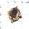 rk207 Garnet Bracelet Slide 