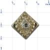 rk307 Aquamarine Bracelet Slide 