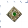 rk307 Emerald Bracelet Slide 