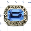 rk723 Blue Topaz Bracelet Slide 