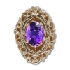 rk725 Amethyst Bracelet Slide 