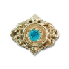 rk733 Blue Zircon Bracelet Slide 