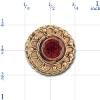 rk779 Garnet Bracelet Slide 