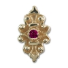 rkfl1 Rhodolite Bracelet Slide 
