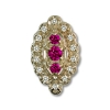 rl1020 Pink Tourmaline Bracelet Slide 