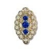 rl1020 Sapphire Bracelet Slide 