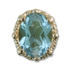 rl394 Blue Topaz Bracelet Slide 