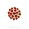 GS055 R - 14 Karat Gold Ruby Slide 