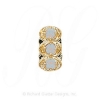 GS069 OP - 14 Karat Gold Opal Slide 