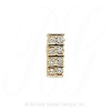 GS070 D - 14 Karat Gold Diamond Slide 