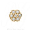 GS071 PL - 14 Karat Gold Pearl Slide 