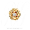 GS076 PL - 14 Karat Gold Pearl Slide 