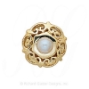GS085 PL - 14 Karat Gold Pearl Slide 