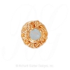 GS109 OP - 14 Karat Gold Opal Slide 
