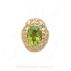 GS178 PD - 14 Karat Gold Peridot Slide 