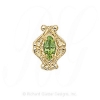 GS200 PD - 14 Karat Gold Peridot Slide 