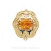 GS261 CIT - 14 Karat Gold Citrine Slide 