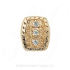 GS264 D - 14 Karat Gold Diamond Slide 