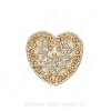 GS294 D - 14 Karat Gold Diamond Slide 