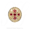 GS315 R - 14 Karat Gold Ruby Slide 