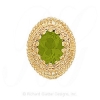 GS334 PD - 14 Karat Gold Peridot Slide 